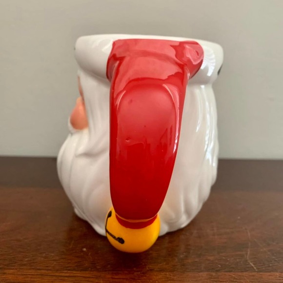 Santa Mug Christmas Morning Hot Cocoa Santa Mug Jingle Bell Santa Mug - Picture 4 of 6